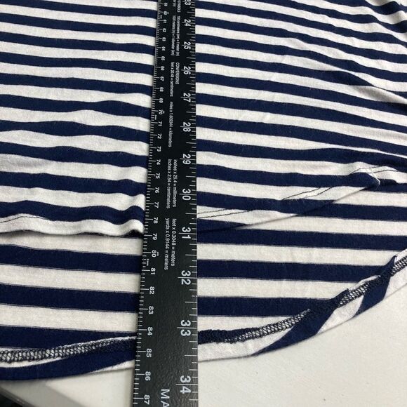 ALISON GRACE, Tunic Top, Blue,White &Gold, 2X - Picture 5 of 10